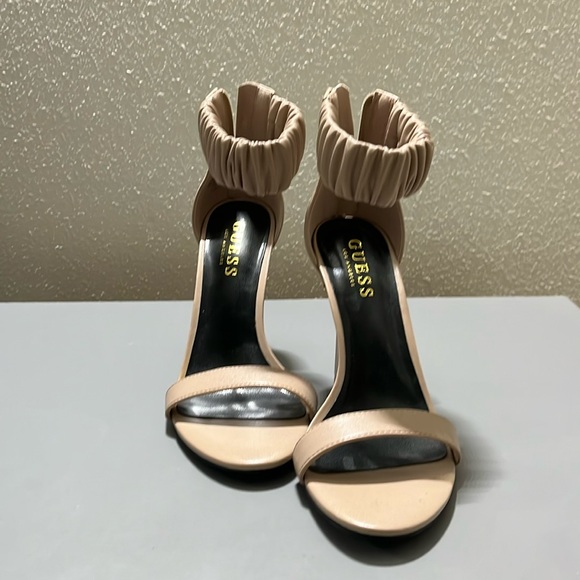 Nude Guess Factory Block Heels. Have never been worn. Size 6.5 US. - Picture 1 of 5